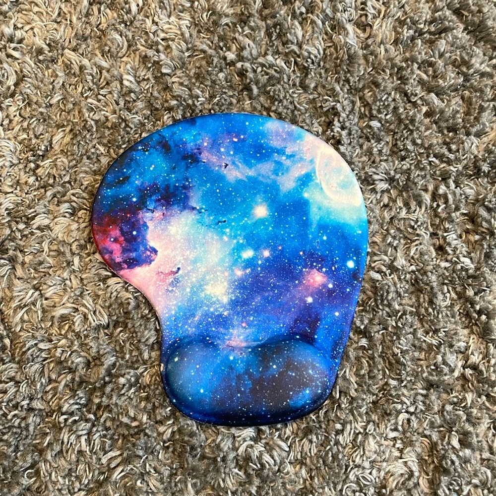 Galaxy Mousepad w/ Silicone Bottom